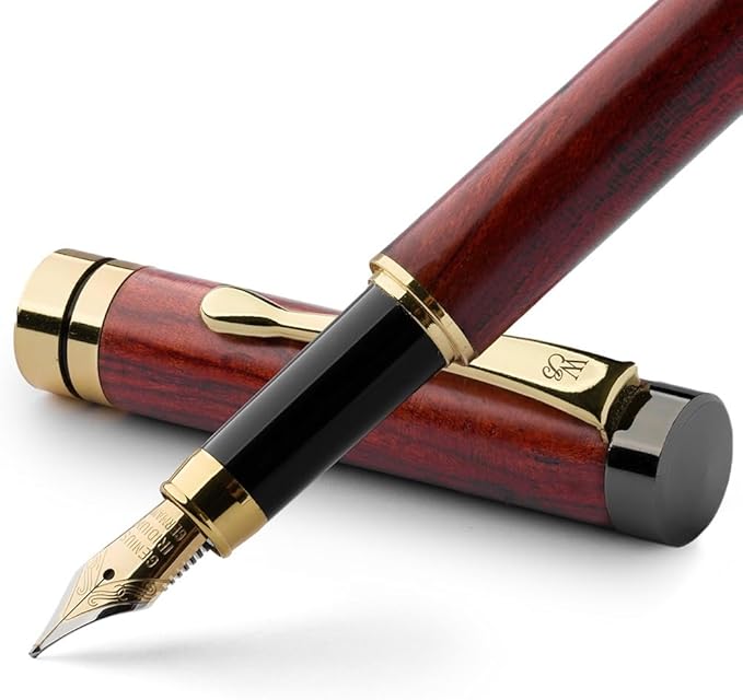 【ワーズワース&ブラック万年筆レビュー】5,000円で始める贅沢な筆記体験。木の温もりと滑らかな書き心地を徹底検証!